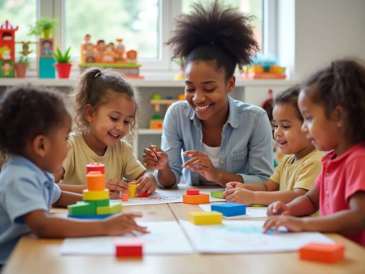 Building Blocks Academy background